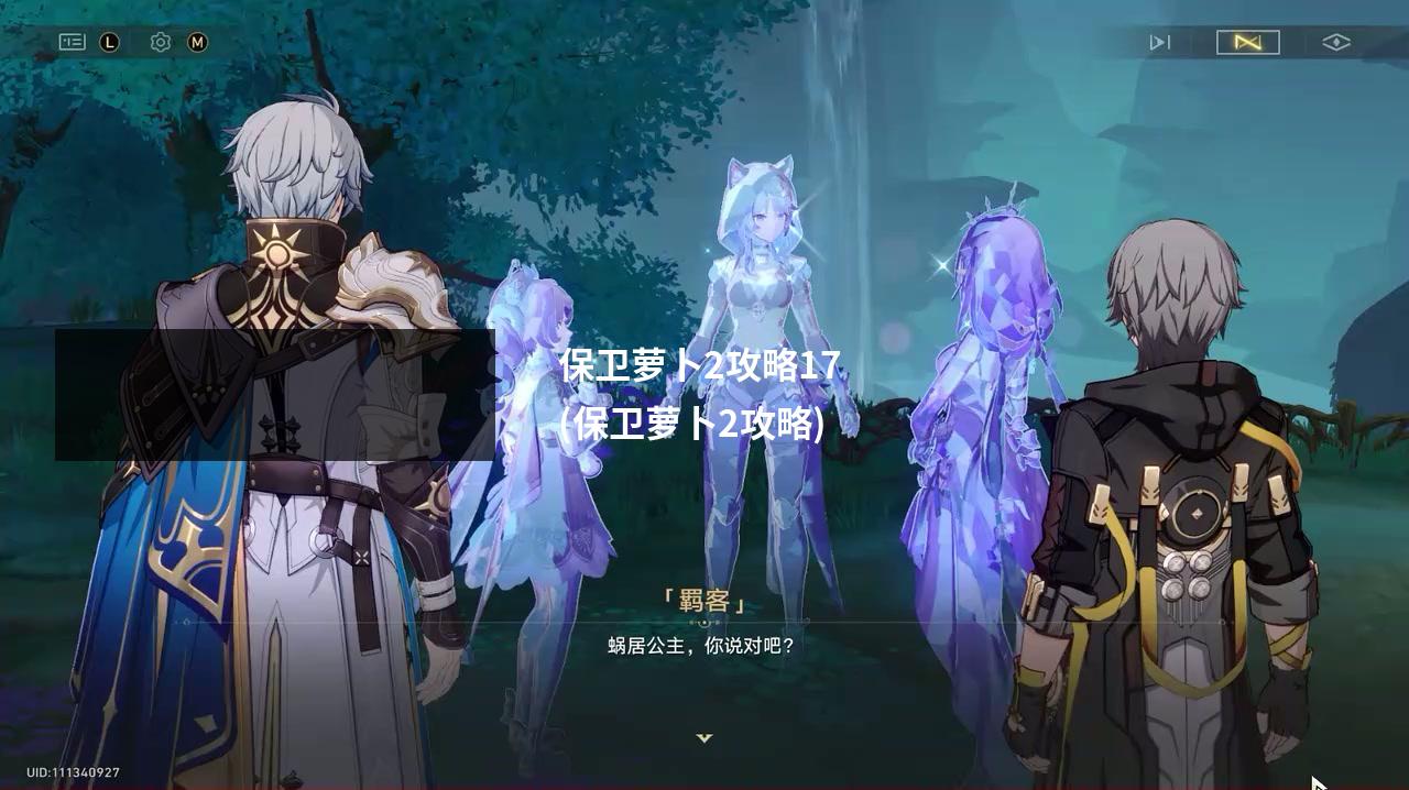 保卫萝卜2攻略17 (保卫萝卜2攻略)